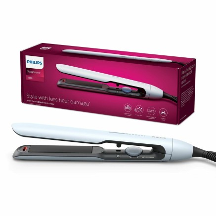 Plancha de Pelo Philips BHS520/00 Blanco Negro 2