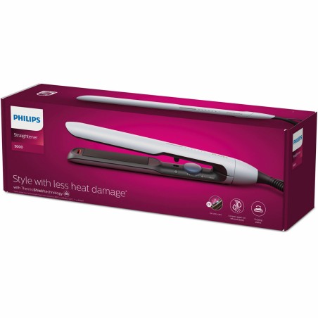 Plancha de Pelo Philips BHS520/00 Blanco Negro