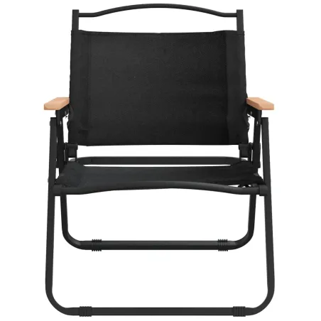 Chaises de camping lot de 2 Noir 54x43x59 cm Tissu Oxford