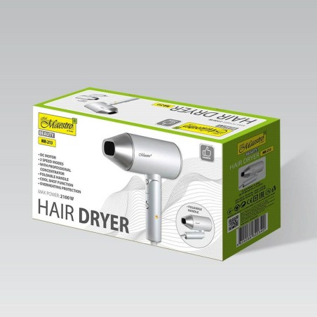 Sèche-cheveux Feel Maestro MR-213 Argenté 2100 W