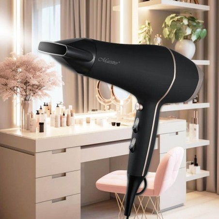 Hairdryer Feel Maestro MR-221 Black 2400 W