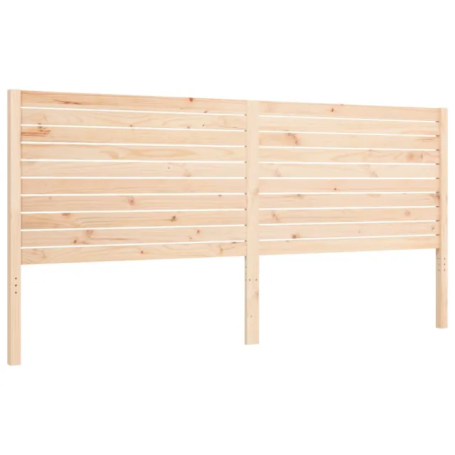 Cadre de lit sans matelas 200x200 cm bois massif