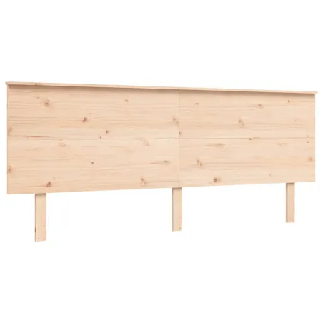 Cadre de lit sans matelas 200x200 cm bois massif