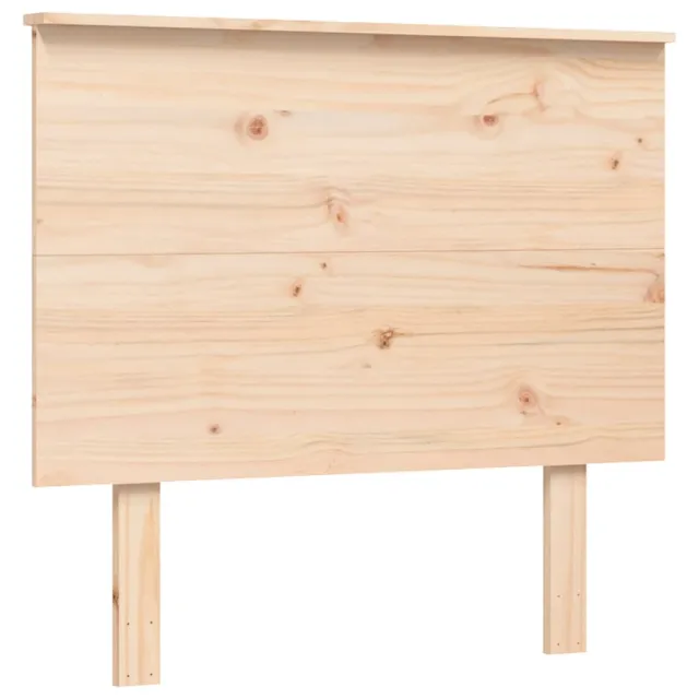 Lit pour personne âgée sans matelas bois massif