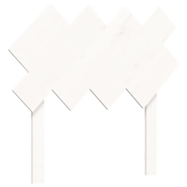 Lit pour personne âgée et tête de lit 90x200 cm bois massif