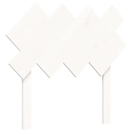 Lit pour personne âgée et tête de lit 90x200 cm bois massif