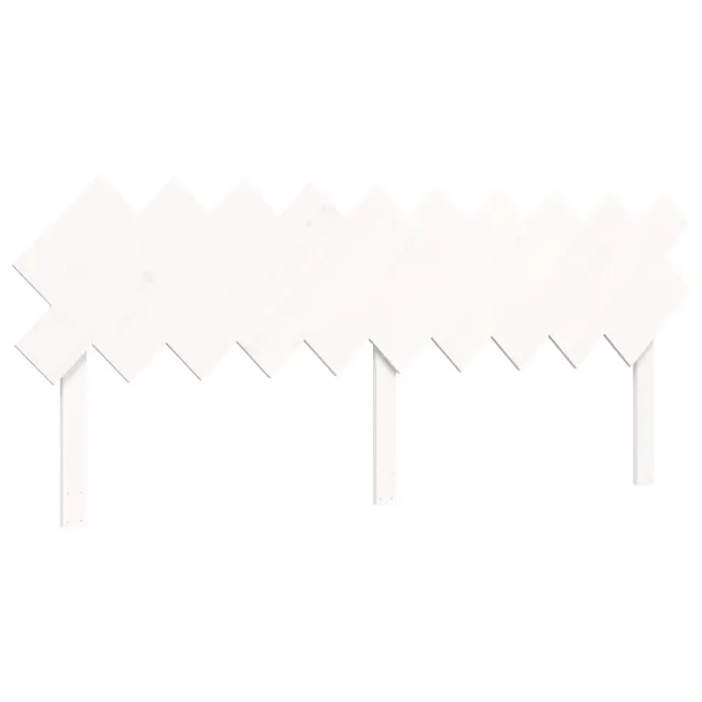 Lit pour personne âgée sans matelas blanc 200x200cm bois massif