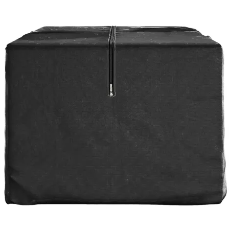 Sac de rangement pour sapin de Noël noir 135x40x55 cm PE