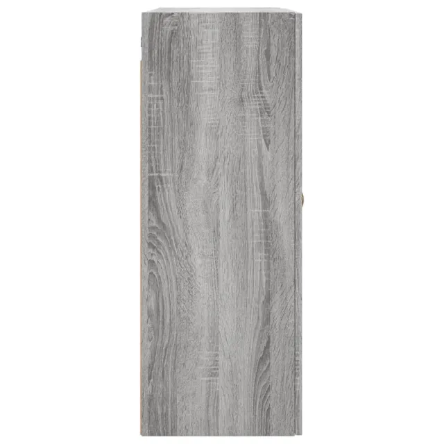 Armoires murales 2 pcs sonoma gris 69,5x34x90 cm