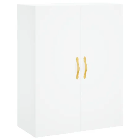 Armoires murales 2 pcs blanc 69,5x34x90 cm