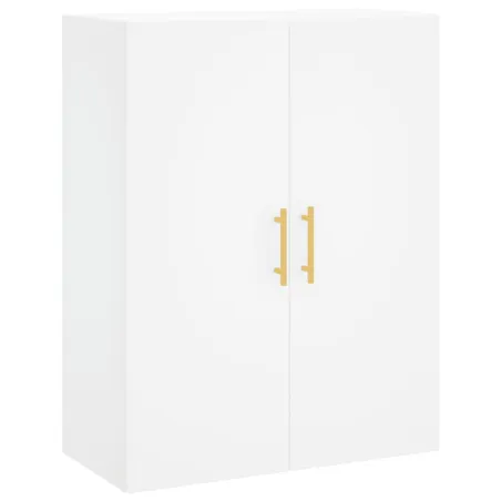 Armoires murales 2 pcs blanc 69,5x34x90 cm