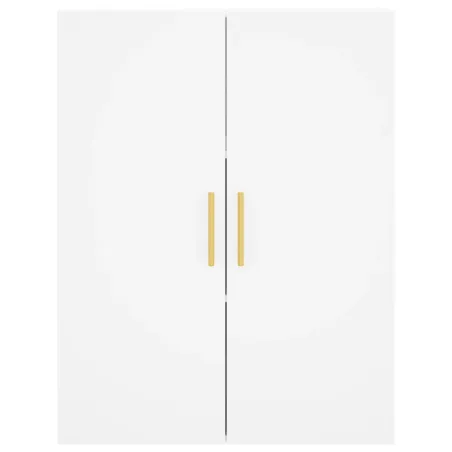 Armoires murales 2 pcs blanc 69,5x34x90 cm
