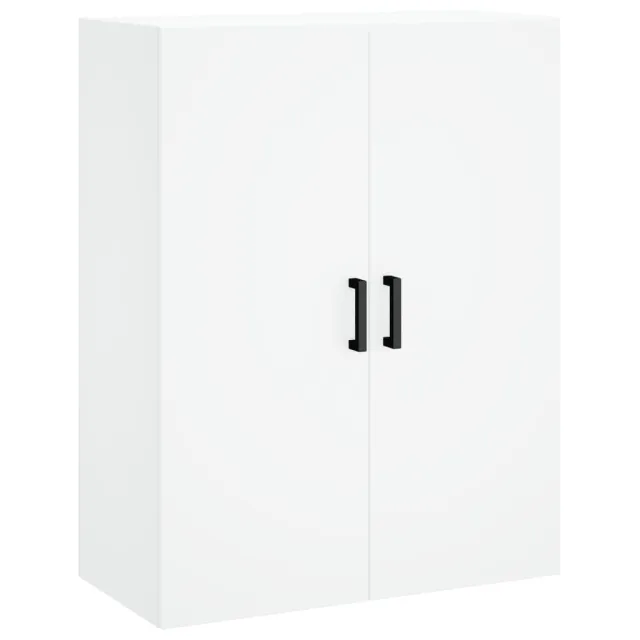 Armoires murales 2 pcs blanc 69,5x34x90 cm