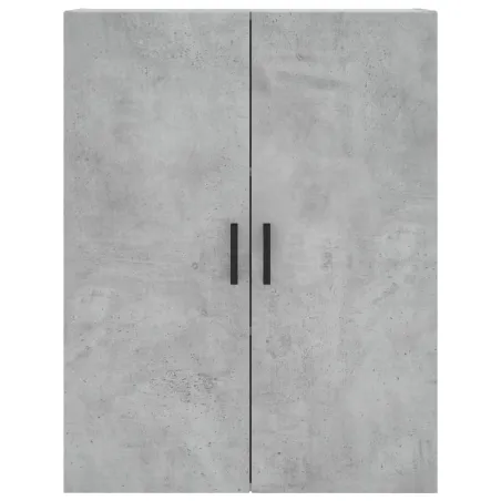 Armoires murales 2 pcs gris béton 69,5x34x90 cm