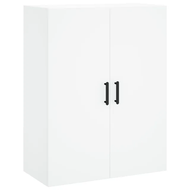 Armoires murales 2 pcs blanc 69,5x34x90 cm