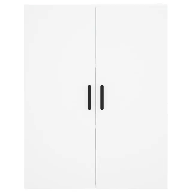 Armoires murales 2 pcs blanc 69,5x34x90 cm