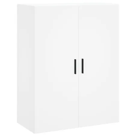 Armoires murales 2 pcs blanc 69,5x34x90 cm