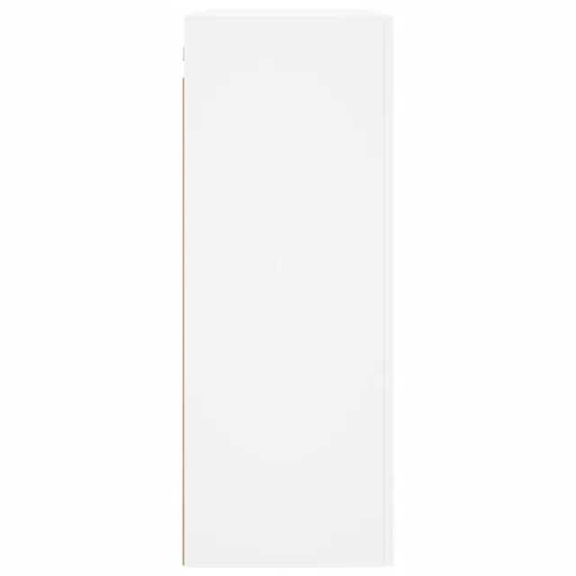 Armoires murales 2 pcs blanc 69,5x34x90 cm