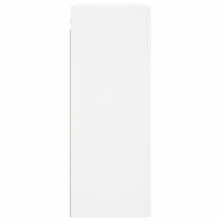 Armoires murales 2 pcs blanc 69,5x34x90 cm