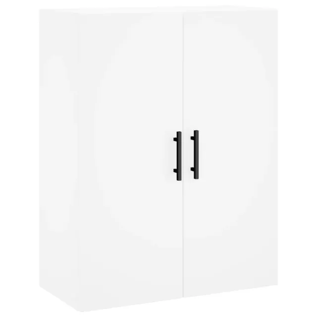 Armoires murales 2 pcs blanc 69,5x34x90 cm