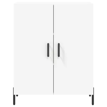 Buffet haut Blanc 69,5x34x180 cm Bois d'ingénierie