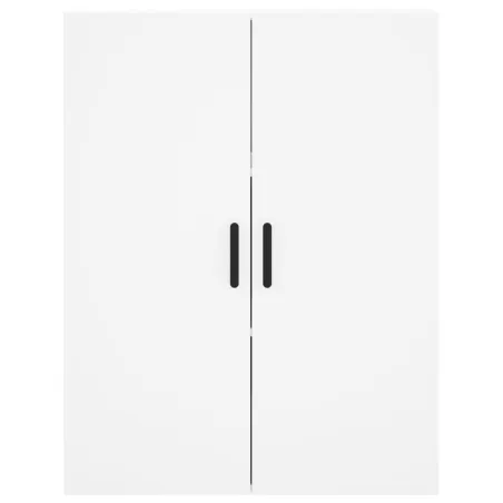 Buffet haut Blanc 69,5x34x180 cm Bois d'ingénierie