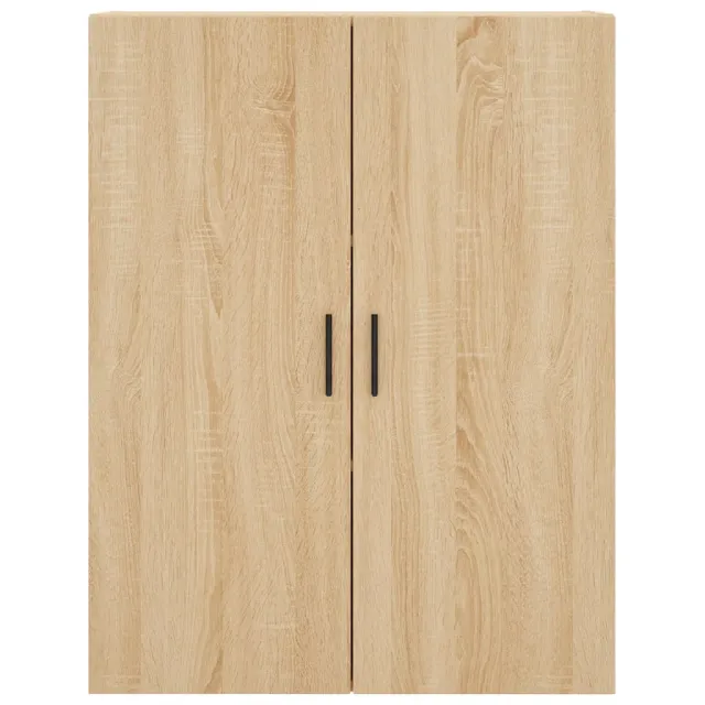 Buffet haut Chêne sonoma 69,5x34x180 cm Bois d'ingénierie