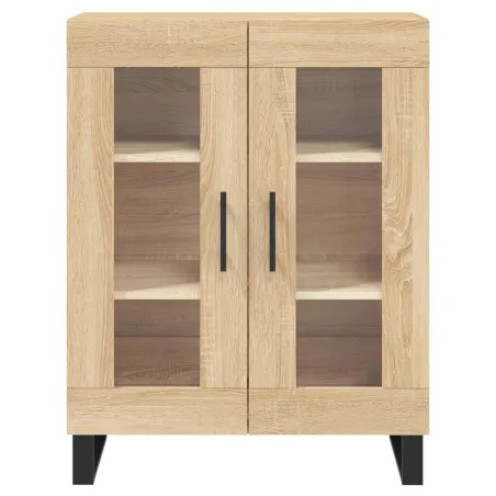 Buffet haut Chêne sonoma 69,5x34x180 cm Bois d'ingénierie