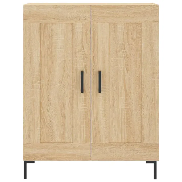 Buffet haut Chêne sonoma 69,5x34x180 cm Bois d'ingénierie
