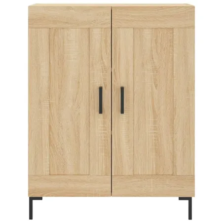 Buffet haut Chêne sonoma 69,5x34x180 cm Bois d'ingénierie