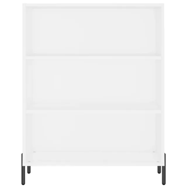 Buffet haut Blanc 69,5x34x180 cm Bois d'ingénierie