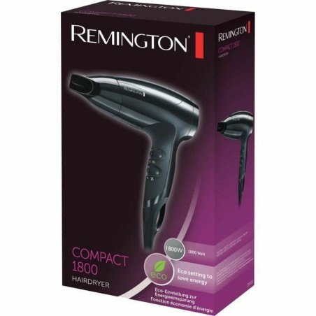 Hairdryer Remington D5000 Black 1800 W