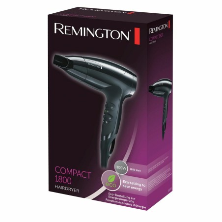 Hairdryer Remington D5000 Black 1800 W