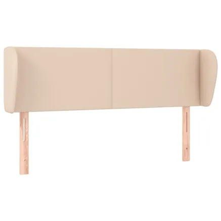 Tête de lit avec oreilles Cappuccino 147x23x78/88 cm Similicuir 2