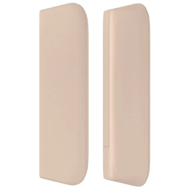 Tête de lit avec oreilles Cappuccino 147x16x78/88 cm Similicuir