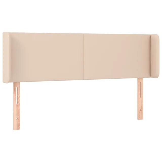 Tête de lit à LED Cappuccino 147x16x78/88 cm Similicuir