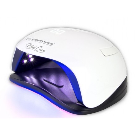 Asciuga Smalto Esperanza EBN005 Nero Bianco 54 W 2