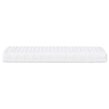 Lit de jour avec matelas jaune 80x200 cm velours
