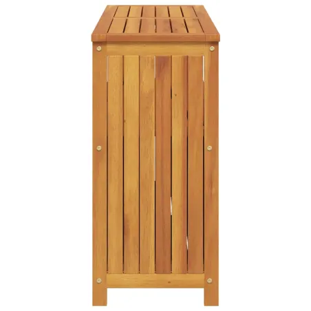 Table console de jardin 110x35x75 cm bois massif d'acacia