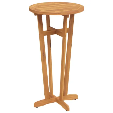 Table de bar de jardin Ø60x105 cm Bois d'acacia solide 2