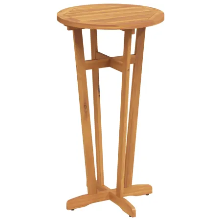 Table de bar de jardin Ø60x105 cm Bois d'acacia solide