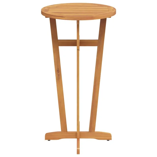 Table de bar de jardin Ø60x105 cm Bois d'acacia solide