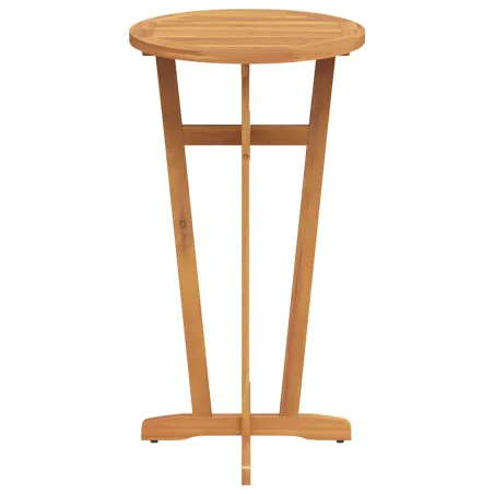 Table de bar de jardin Ø60x105 cm Bois d'acacia solide