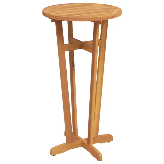 Table de bar de jardin Ø60x105 cm Bois d'acacia solide