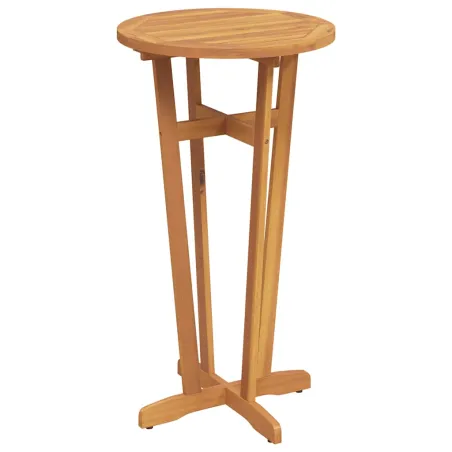 Table de bar de jardin Ø60x105 cm Bois d'acacia solide