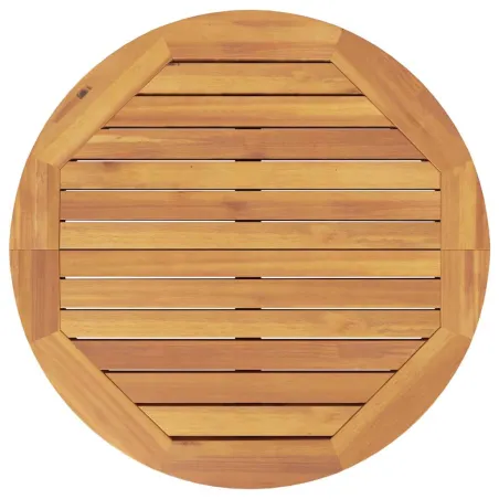 Table de bar de jardin Ø60x105 cm Bois d'acacia solide