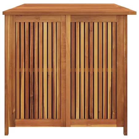 Boîte de rangement de jardin 175x80x75 cm bois massif d'acacia