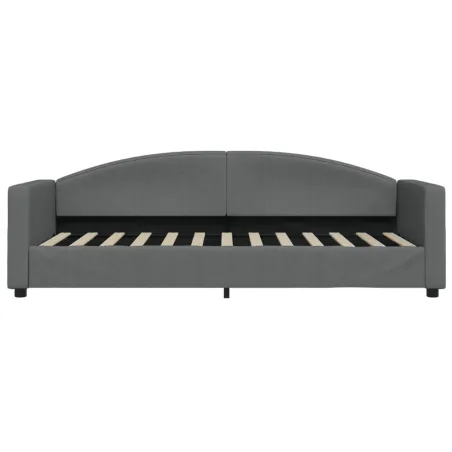 Lit de jour avec gigogne et tiroirs sans matelas 80x200 cm