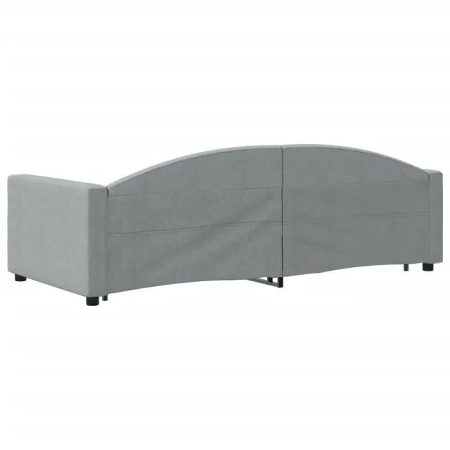 Lit de jour avec gigogne et tiroirs sans matelas 90x200 cm