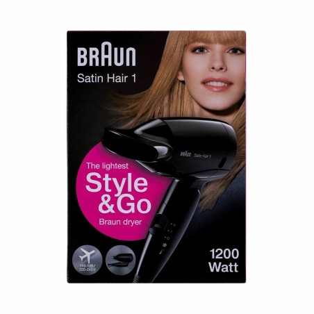 Föhn Braun BRHD130E Zwart 1200 W